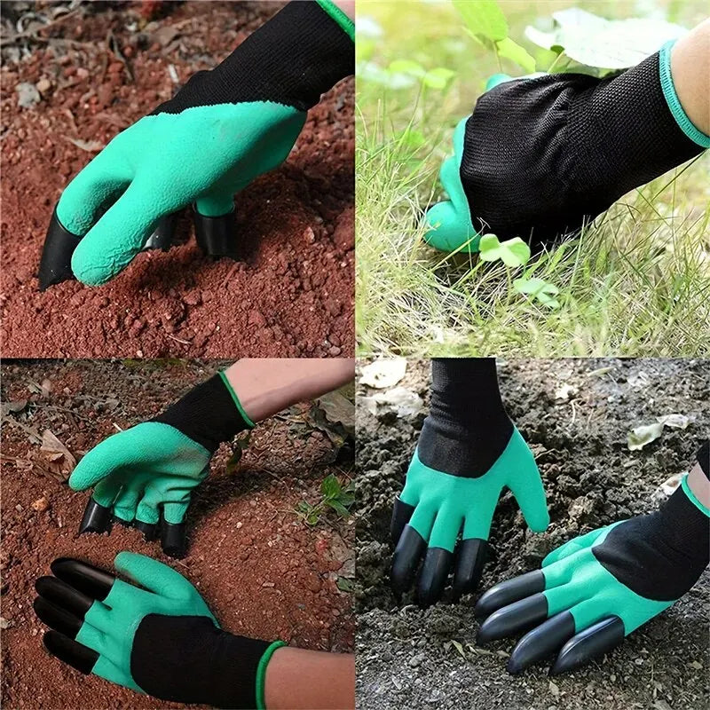 Garden Gloves with Claws – Dig, Plant, and Weed with Ease