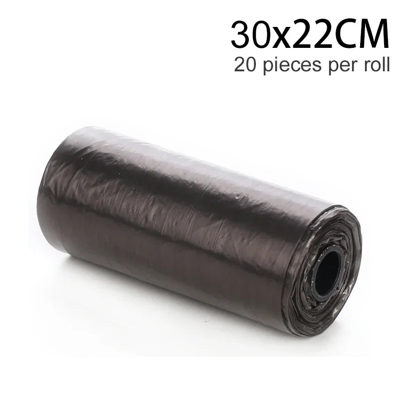 Leak-Proof Car Trash Can with Lid & 60 Garbage Bags – Mini Bin