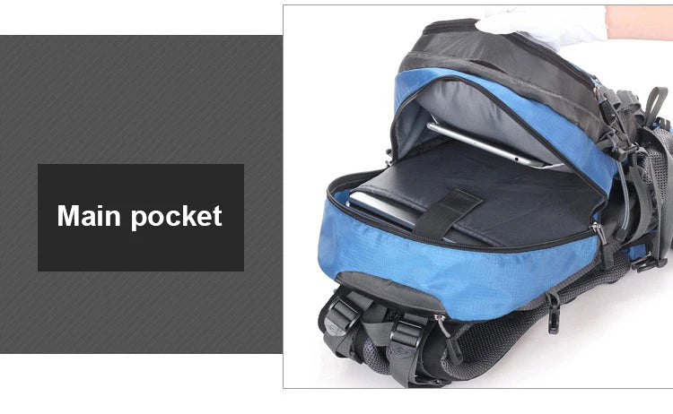 40L Sturdy Hiking Backpack Storage Bag – Tactical Travel Gear