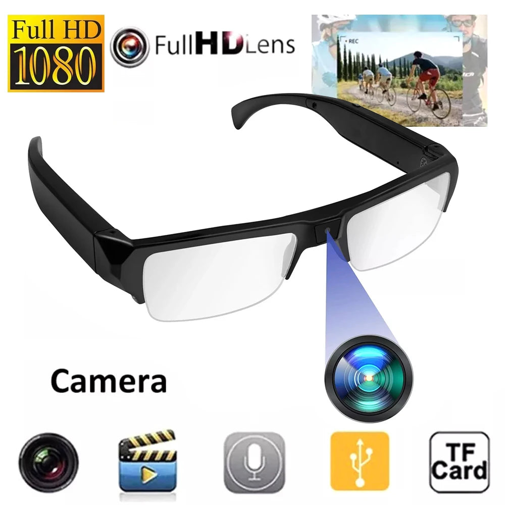 1080P HD Camera Glasses | Mini DVR Video Recording Sports & Driving Eyewear