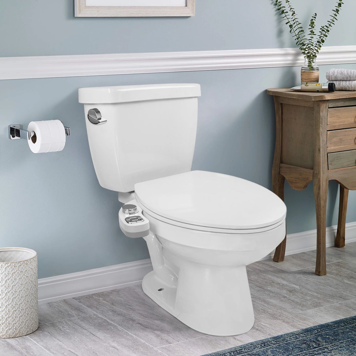 Cartmela Non-Electric Dual Nozzle Bidet Attachment