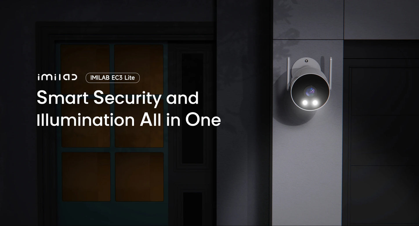 2K HD Outdoor WiFi Security Camera – Smart Siren & Night Vision