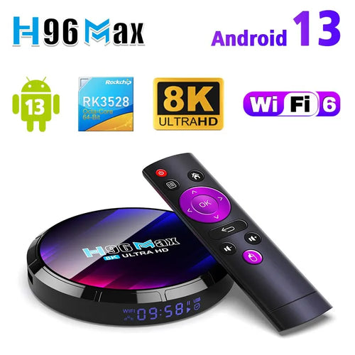 Cartmela Android TV Box RK3528 – 8K Playback