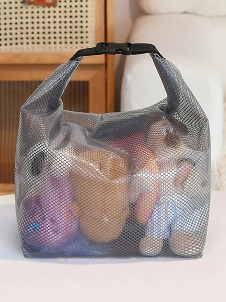 Waterproof Drawstring Storage Bag – Large Toiletry & Gym Organizer