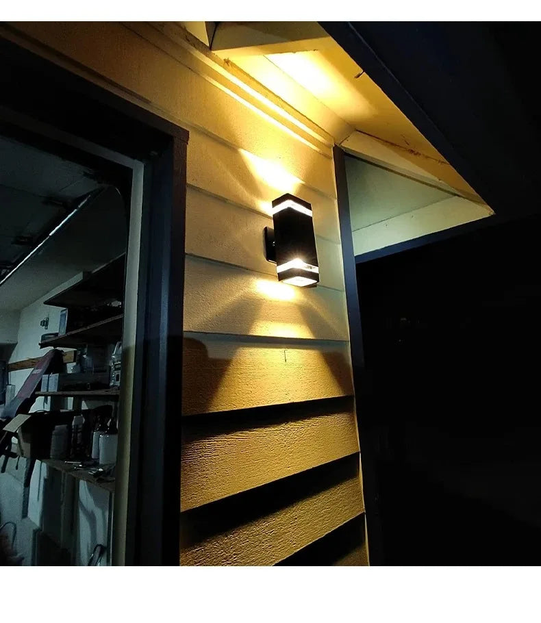 Outdoor Waterproof Street Wall Light – LED E27 Bulb Fixture