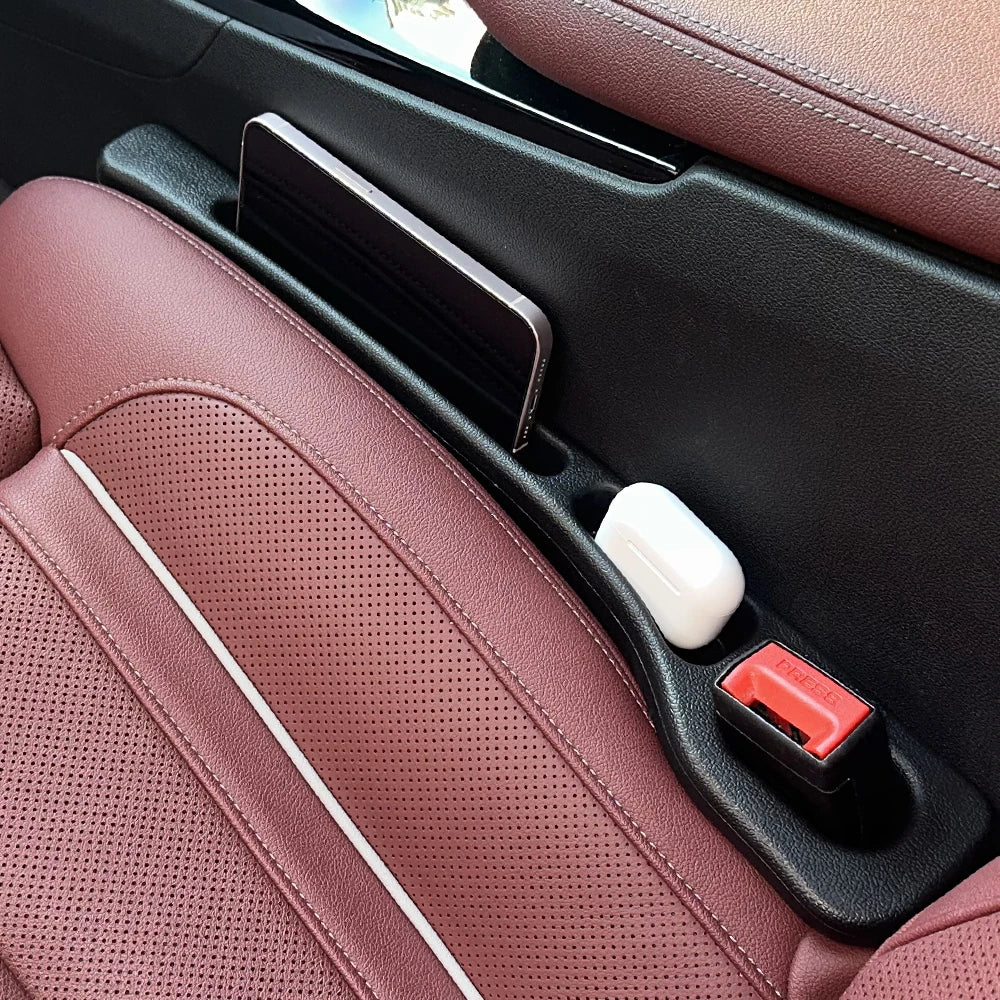 Car Seat Gap Filler Strip – Leak-Proof Side Plug & Organizer