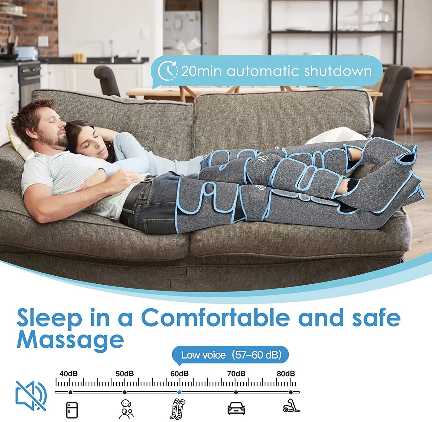 Cartmela Foot & Leg Air Compression Massager
