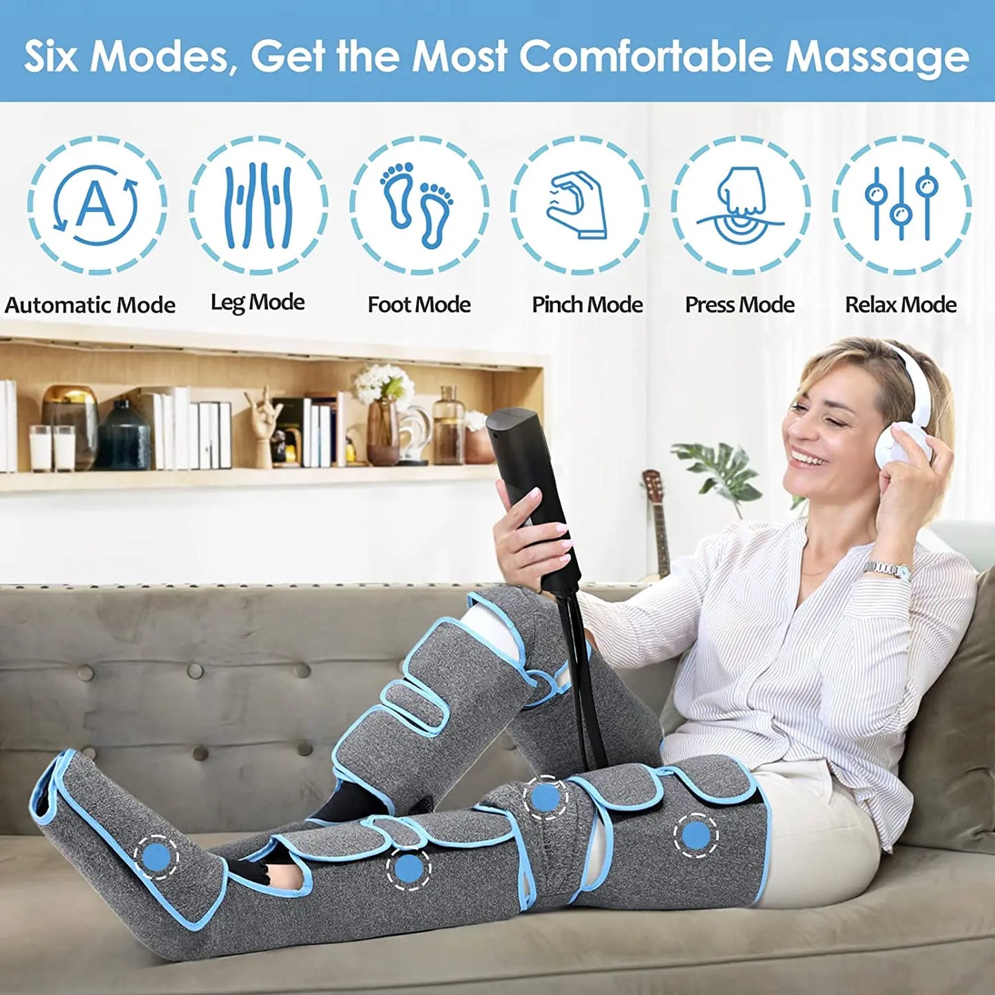 Cartmela Foot & Leg Air Compression Massager