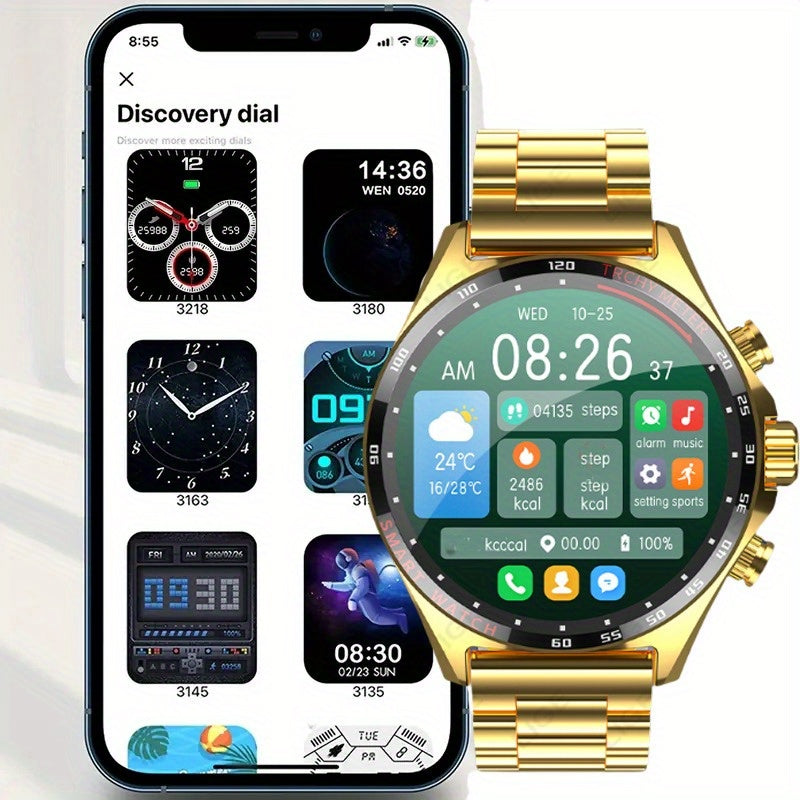 Cartmela Smartwatch – Full Touch Screen with Calls & Fitness Tracking