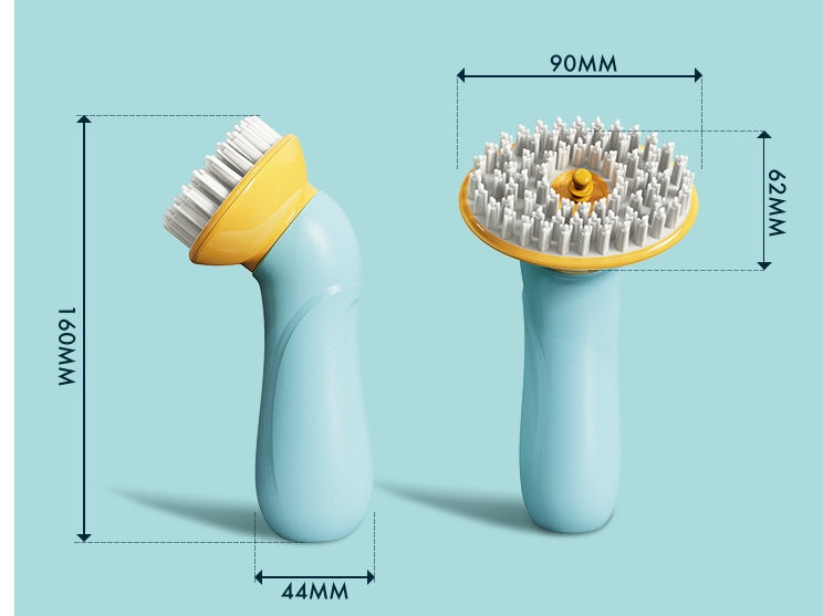 Pet Bath & Grooming Brush – Handheld Shower Tool for Dogs & Cats