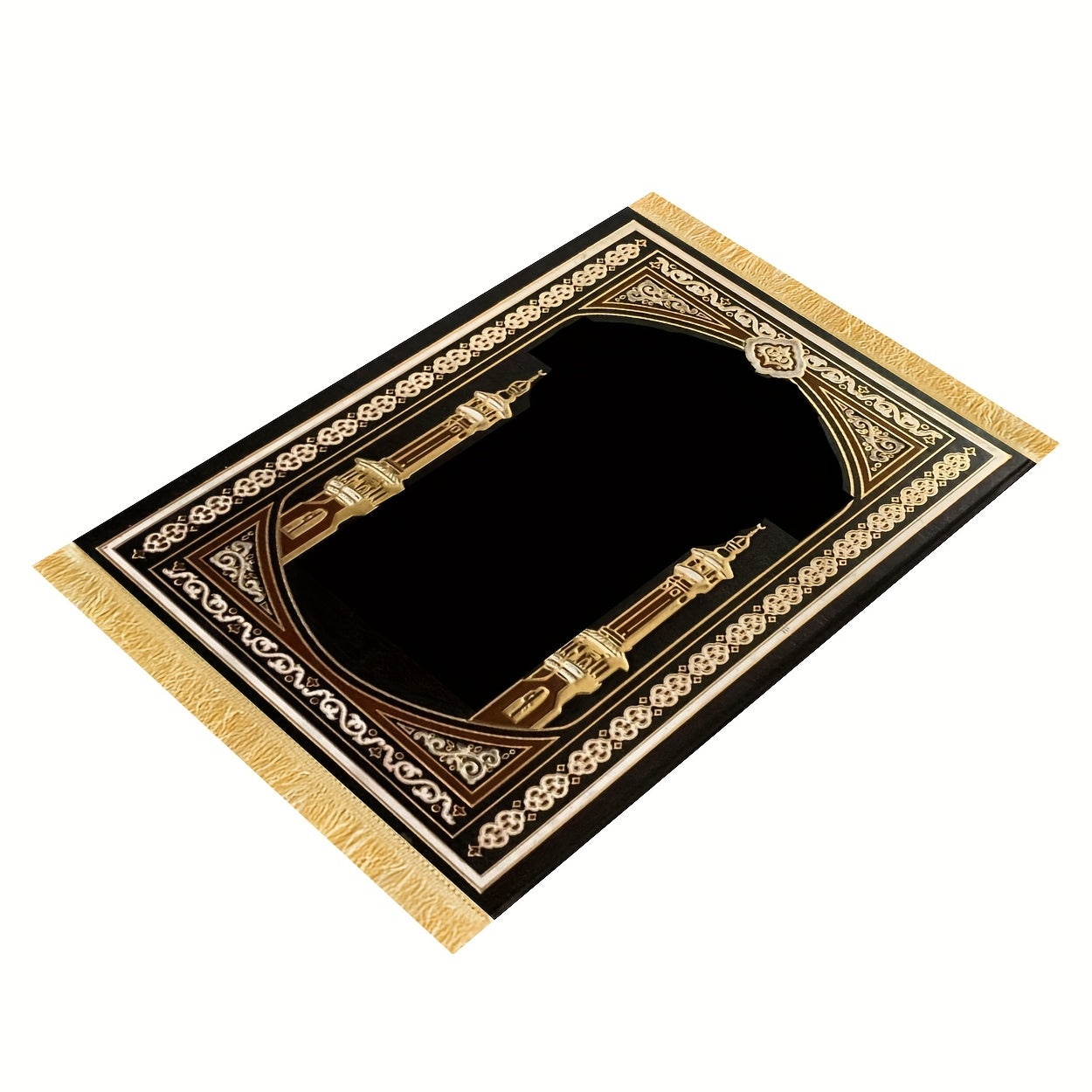 Velvet Prayer Mat – Anti-Slip Foldable Design