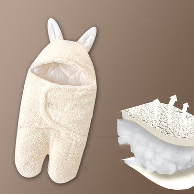 Thickened Newborn Swaddle Sleeping Bag for Baby Wrap Comfort