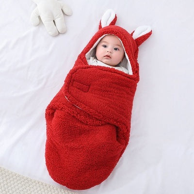Thickened Newborn Swaddle Sleeping Bag for Baby Wrap Comfort