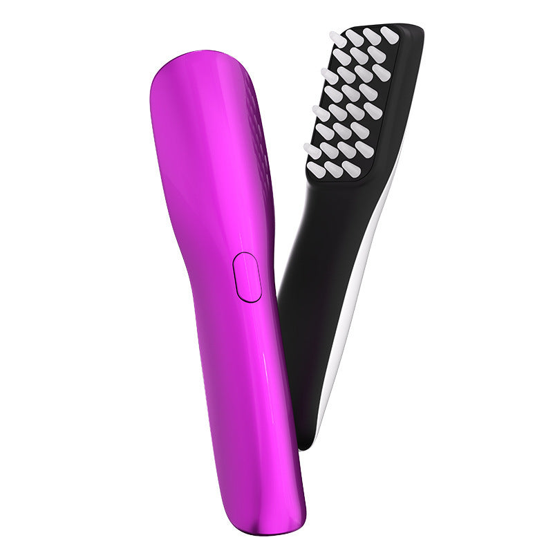 Compact hair therapy comb with dimensions 194.5 x 47 x 34mm