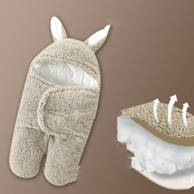 Thickened Newborn Swaddle Sleeping Bag for Baby Wrap Comfort