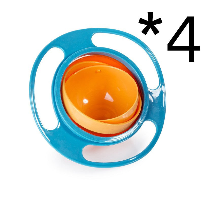 360° Rotating Spill-Proof Baby Bowl – Universal Gyro Bowl for Toddlers & Kids