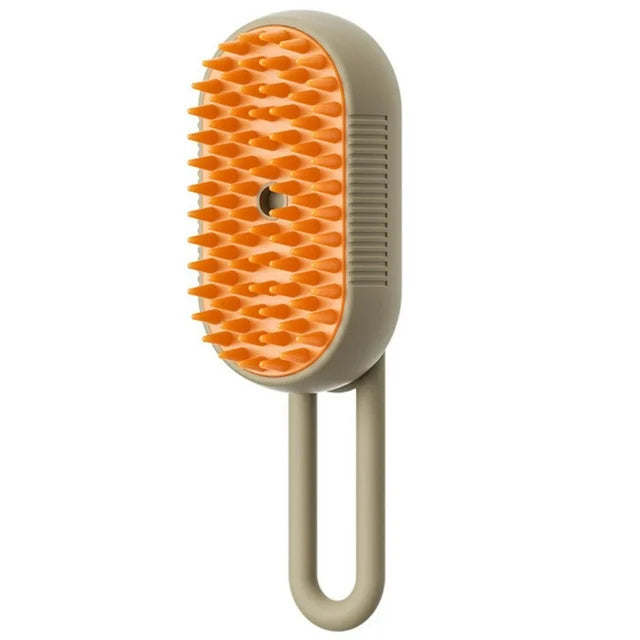 3-in-1 Pet Steam Grooming Brush