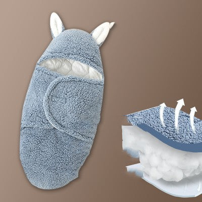 Thickened Newborn Swaddle Sleeping Bag for Baby Wrap Comfort