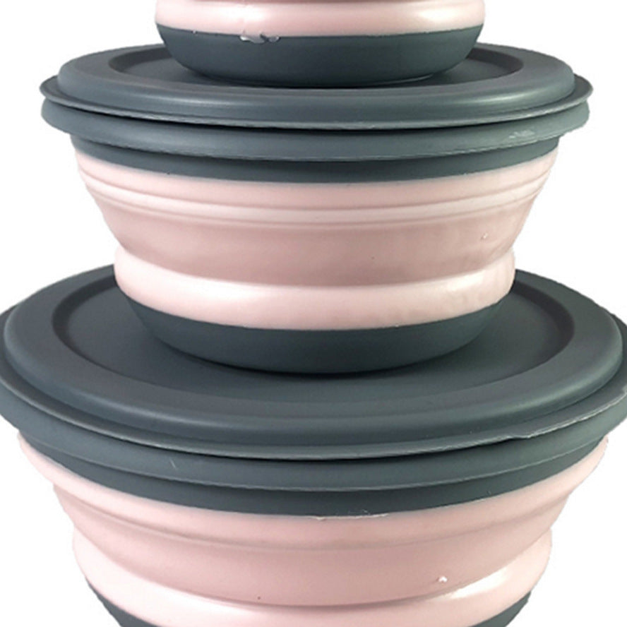 Foldable pet bowl ideal for travel, camping, and hiking