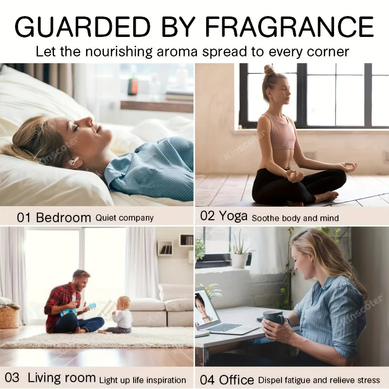 Portable diffuser with humidifier function for home use