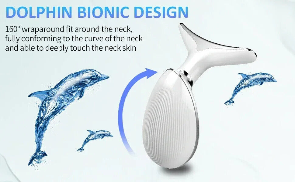 Compact and travel-friendly neck skincare tool
