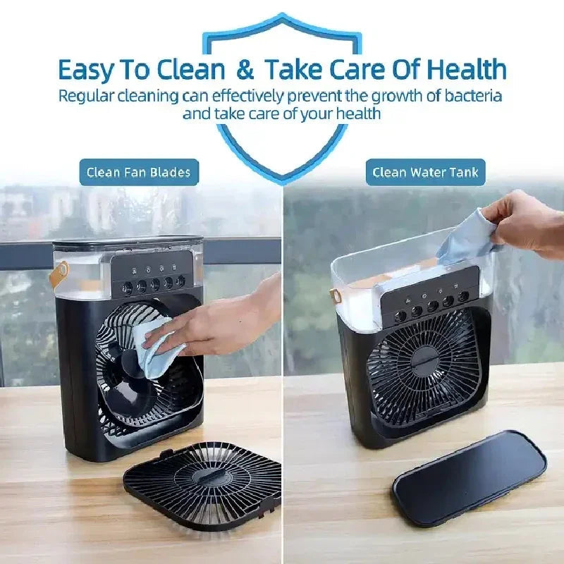 Mini Air Cooler Fully Intelligent Upgraded Fan