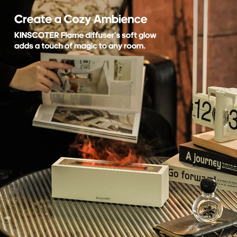 Silent aroma diffuser for bedroom aromatherapy and relaxation