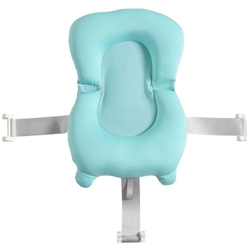 Cartmela Foldable Baby Bath Tub with Cushion – Green (0-3 Years)