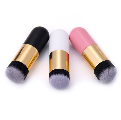 Chubby Pier Foundation Powder Brush – Beauty Makeup Tool