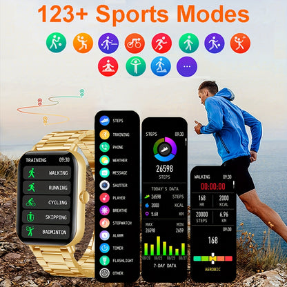 Smartwatch – HD Display, Calling, 100+ Sports Modes