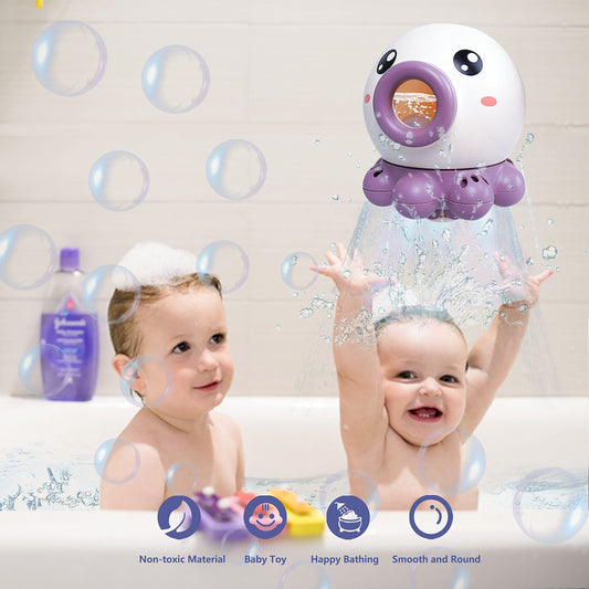 Octopus Water Fountain Toy – Rotating Bath & Beach Sprinkler for Kids