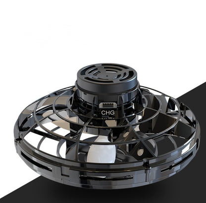 Mini LED UFO Drone Spinner – Fingertip Flying Toy for Kids
