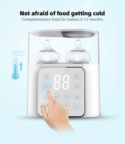 Multifunction Baby Bottle Warmer & Sterilizer – Fast & Precise