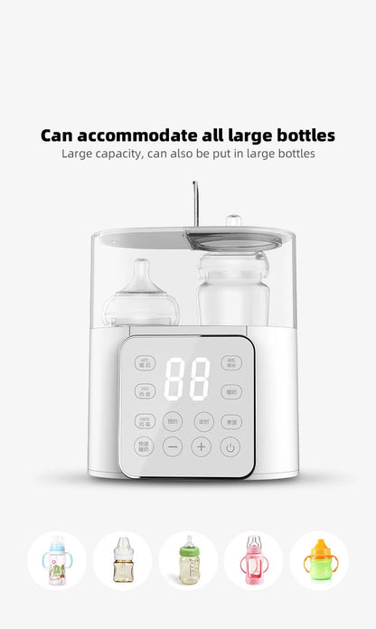 Multifunction Baby Bottle Warmer & Sterilizer – Fast & Precise