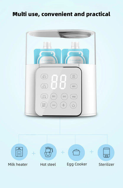 Multifunction Baby Bottle Warmer & Sterilizer – Fast & Precise