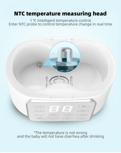 Multifunction Baby Bottle Warmer & Sterilizer – Fast & Precise