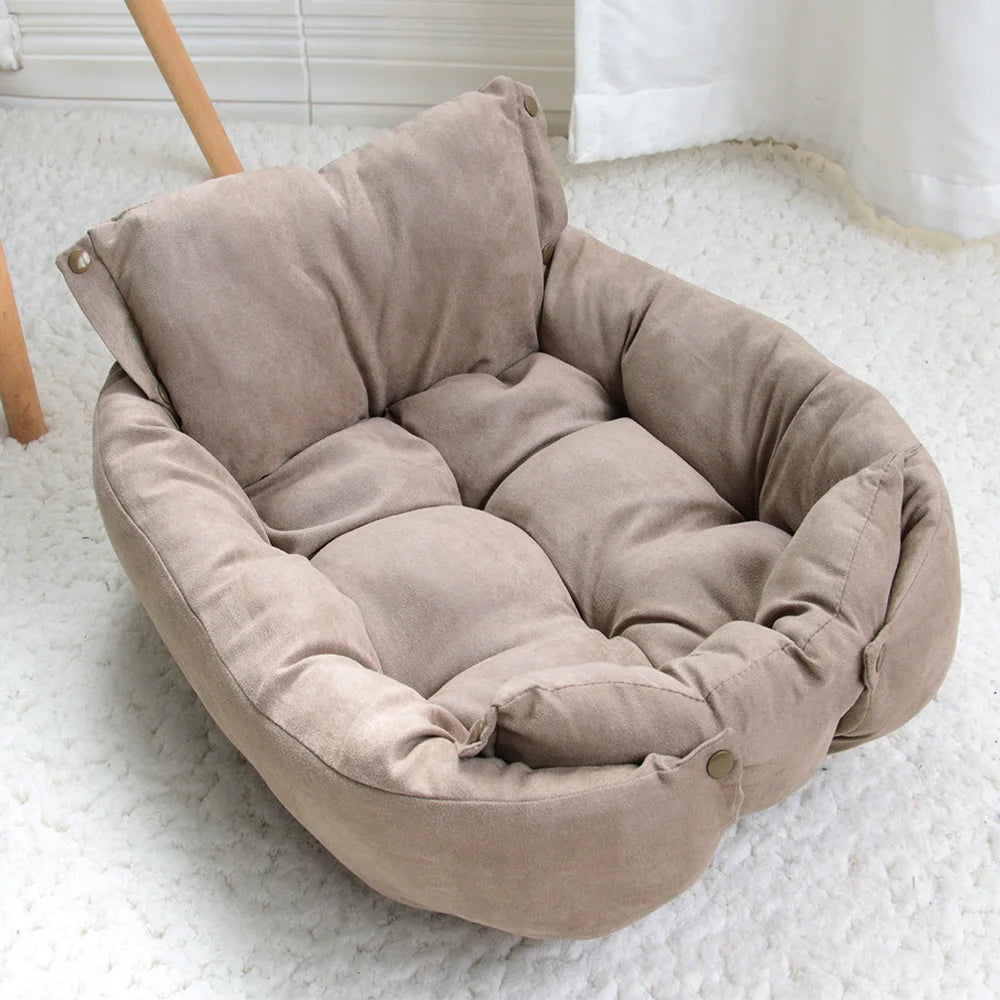 Multifunction 3-in-1 Dog Bed Mat – Soft Winter Sofa Nest for Dogs & Cats