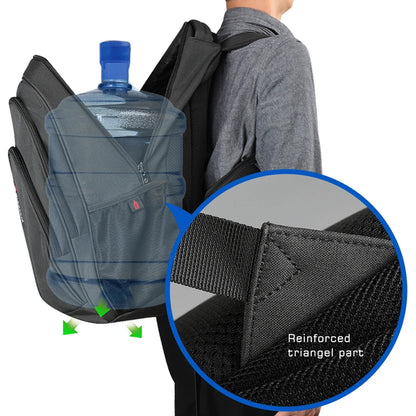 Cartmela Anti-Theft Laptop Backpack for Men