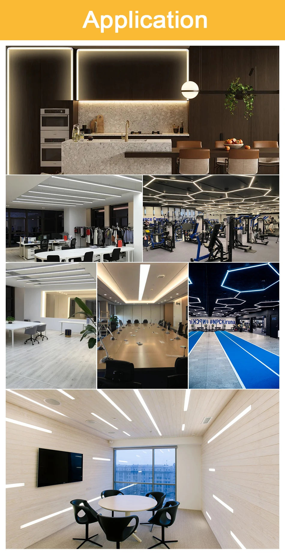 COB LED Strip Light – High Density 320/480 LEDs/m, 16.4ft Tape