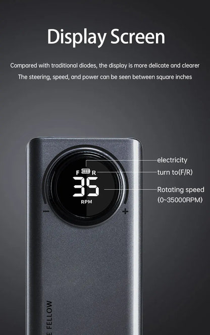 35000RPM Electric Nail Drill – Rechargeable Manicure Gel Polisher