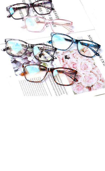 Blue Light Blocking Reading Glasses – Spring Hinges +2.0 to +3.0