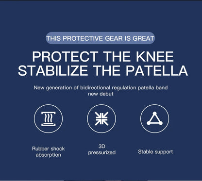 Patellar Tendon Knee Strap – Adjustable Support Brace for Sports