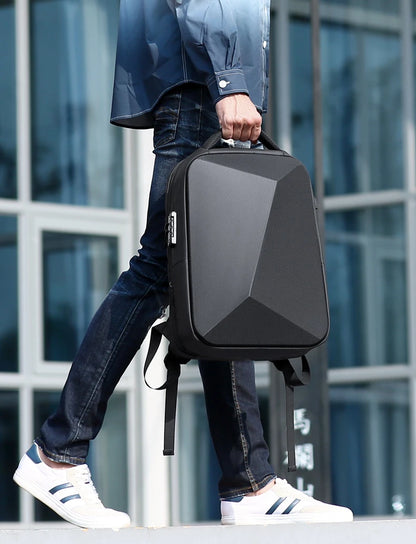 Cartmela Fenruien Laptop Backpack | Waterproof Travel Bag with USB Charging
