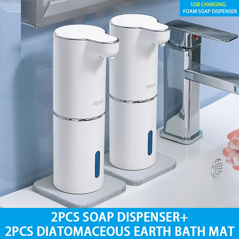Automatic Foam Soap Dispenser – Smart USB Rechargeable Hand Washer