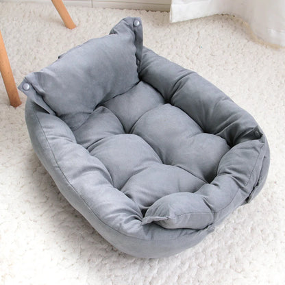 Multifunction 3-in-1 Dog Bed Mat – Soft Winter Sofa Nest for Dogs & Cats