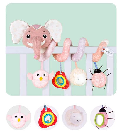 Cartmela Baby Spiral Plush Toys