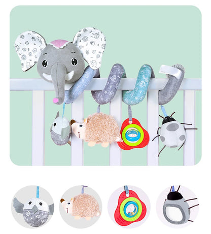 Cartmela Baby Spiral Plush Toys