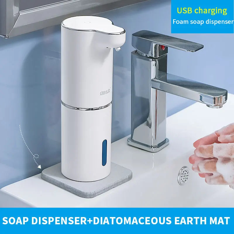Automatic Foam Soap Dispenser – Smart USB Rechargeable Hand Washer