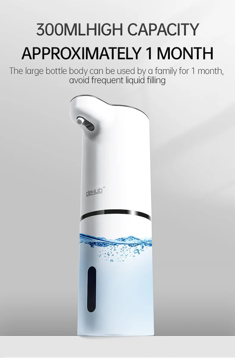 Automatic Foam Soap Dispenser – Smart USB Rechargeable Hand Washer