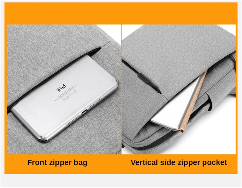 15.6" Waterproof Nylon Laptop Backpack with USB Charging Port